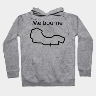 F1 melbourne track design Hoodie